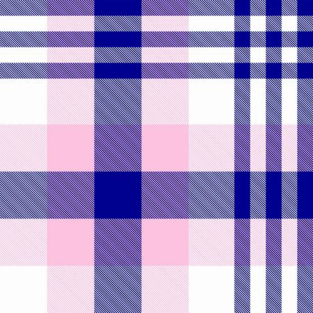 Colourful Classic Modern Plaid Tartan Seamless Print/Pattern in Vector - This is a classic plaid(checkered/tartan) pattern suitable for shirt printing, fabric, textiles, jacquard patterns, backgrounds and websitesのイラスト素材