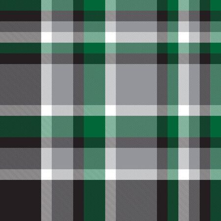 This is a classic plaid, checkered, tartan pattern suitable for shirt printing, fabric, textiles, jacquard patterns, backgrounds and websitesのイラスト素材