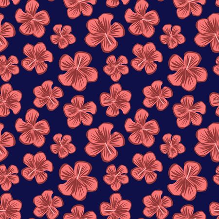 flowers illustration, Suitable for prints, patterns, backgrounds, websites, wallpaper, craftsのイラスト素材