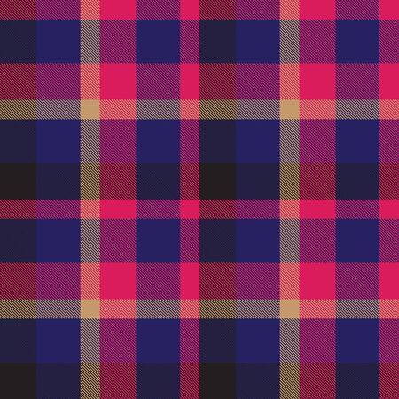 This is a classic plaid, checkered, tartan patternのイラスト素材