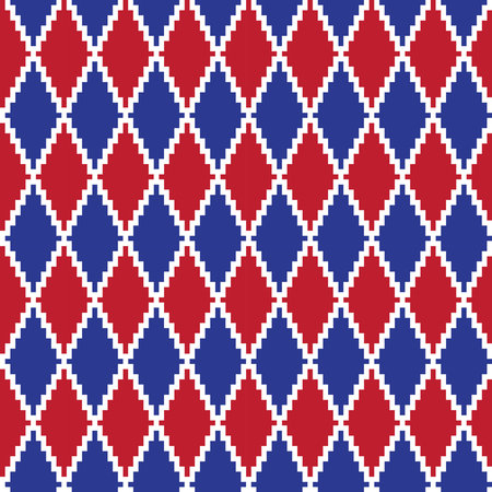 This is a classic argyle, diamond shape pattern