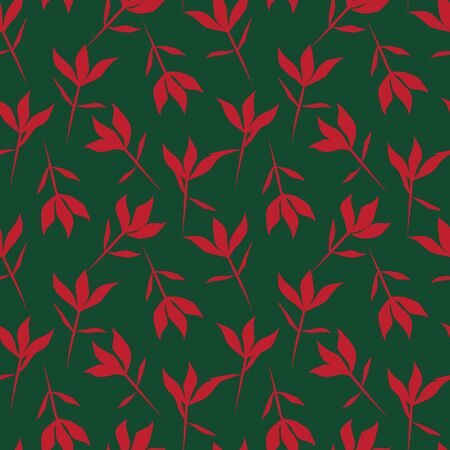 Tropical floral seamless pattern backgroundのイラスト素材