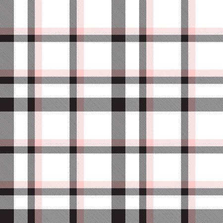 A classic plaid, checkered, tartan patternのイラスト素材