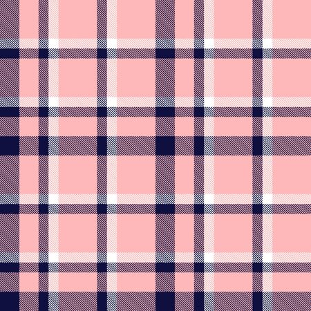A classic plaid, checkered, tartan patternのイラスト素材