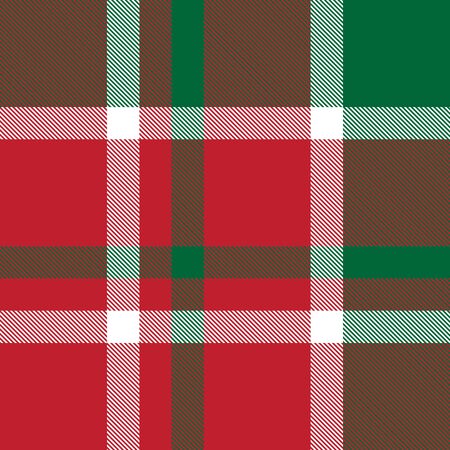 This is a classic plaid, checkered, tartan pattern suitable for shirt printing, fabric, textiles, jacquard patterns, backgrounds and websitesのイラスト素材