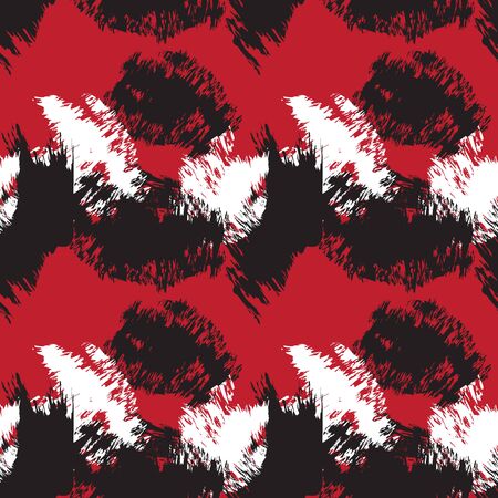 This is an abstract brushstrokes pattern suitable for fashion prints, patterns and backgroundsのイラスト素材