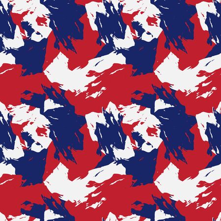 This is an abstract brushstrokes pattern suitable for fashion prints, patterns and backgroundsのイラスト素材