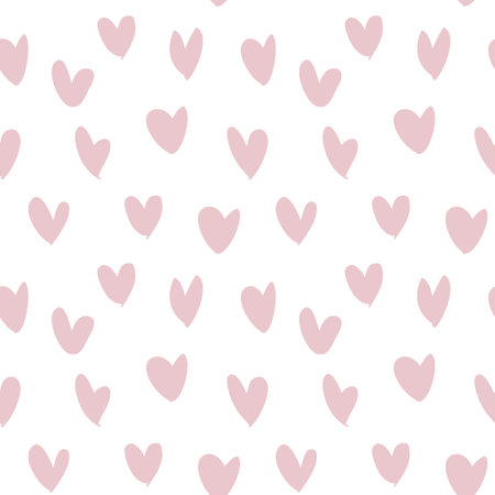 This is a heart shape brushstrokes pattern suitable for valentineâ€™s day, fashion prints,...