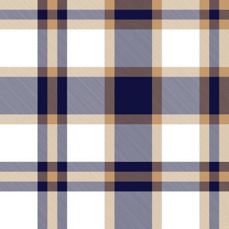 This is a classic plaid, checkered, tartan pattern suitable for shirt printing, fabric, textiles, jacquard patterns, backgrounds and websitesのイラスト素材