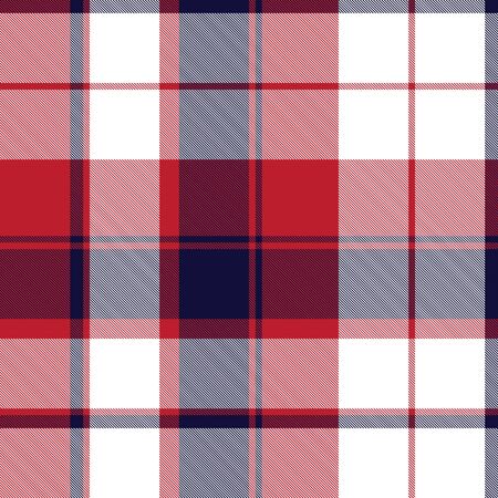 This is a classic plaid, checkered, tartan pattern suitable for shirt printing, fabric, textiles, jacquard patterns, backgrounds and websitesのイラスト素材