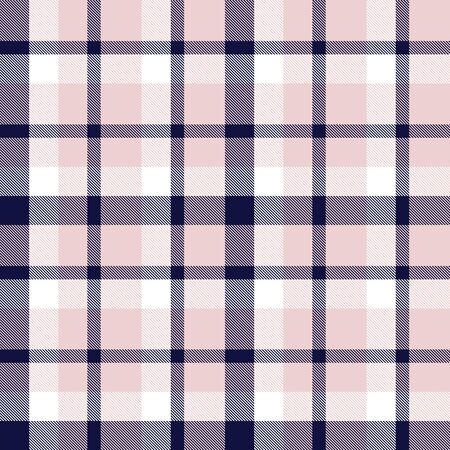 This is a classic plaid, checkered, tartan pattern suitable for shirt printing, fabric, textiles, jacquard patterns, backgrounds and websitesのイラスト素材