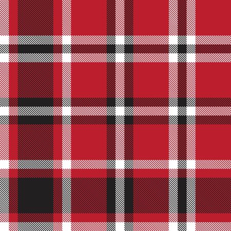 This is a classic plaid, checkered, tartan pattern suitable for shirt printing, fabric, textiles, jacquard patterns, backgrounds and websitesのイラスト素材