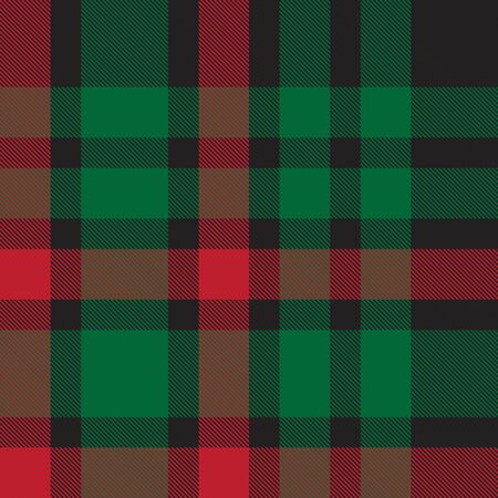 Plaid, checkered, tartan seamless pattern suitable for fashion textiles and graphicsのイラスト素材