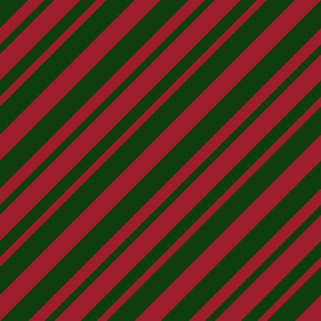 Christmas diagonal striped seamless pattern background suitable for fashion textiles, graphicsのイラスト素材