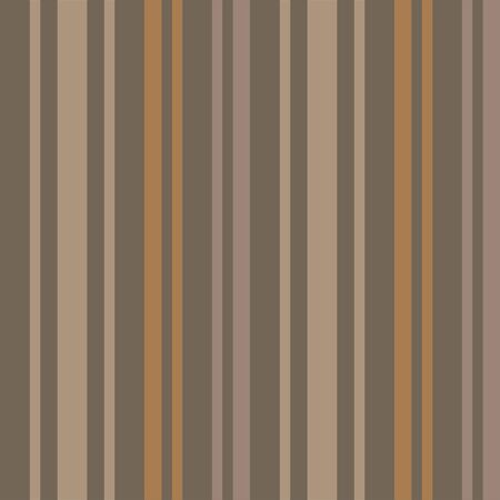 Brown Taupe vertical striped seamless pattern background suitable for fashion textiles, graphicsのイラスト素材