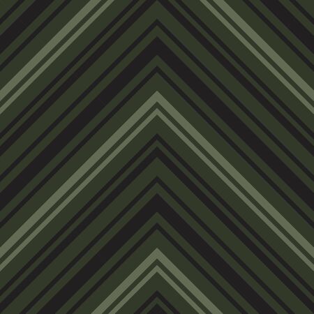 Green Chevron diagonal striped seamless pattern background suitable for fashion textiles, graphicsのイラスト素材