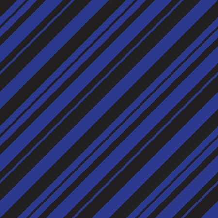 Blue diagonal striped seamless pattern background suitable for fashion textiles, graphicsのイラスト素材