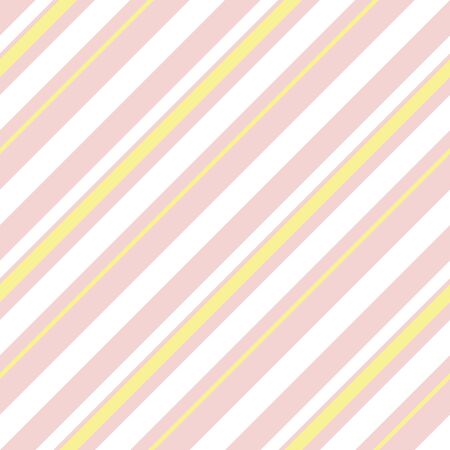 Pink diagonal striped seamless pattern background suitable for fashion textiles, graphicsのイラスト素材