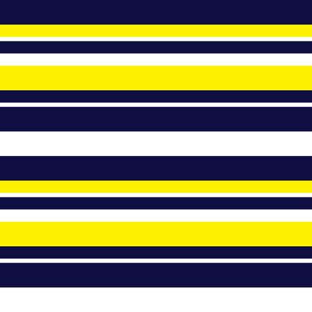 Yellow Horizontal striped seamless pattern background suitable for fashion textiles, graphicsのイラスト素材