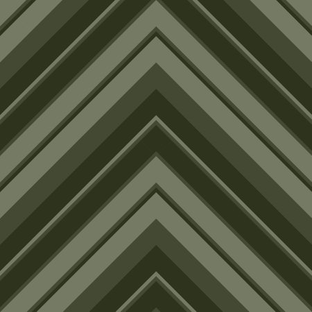 Green Chevron diagonal striped seamless pattern background suitable for fashion textiles, graphics