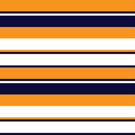 Orange Horizontal striped seamless pattern background suitable for fashion textiles, graphicsのイラスト素材