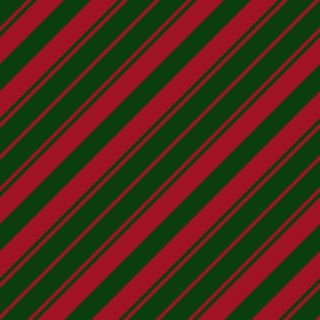 Christmas diagonal striped seamless pattern background suitable for fashion textiles, graphicsのイラスト素材