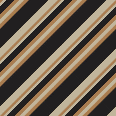 Brown Taupe diagonal striped seamless pattern background suitable for fashion textiles, graphicsのイラスト素材