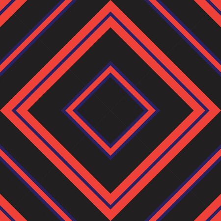 Orange Argyle diagonal striped seamless pattern background suitable for fashion textiles, graphicsのイラスト素材