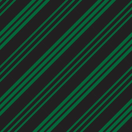 Green diagonal striped seamless pattern background suitable for fashion textiles, graphicsのイラスト素材