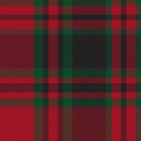 Christmas Plaid, checkered, tartan seamless pattern suitable for fashion textiles and graphicsのイラスト素材