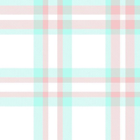 Pink Plaid, checkered, tartan seamless pattern suitable for fashion textiles and graphicsのイラスト素材
