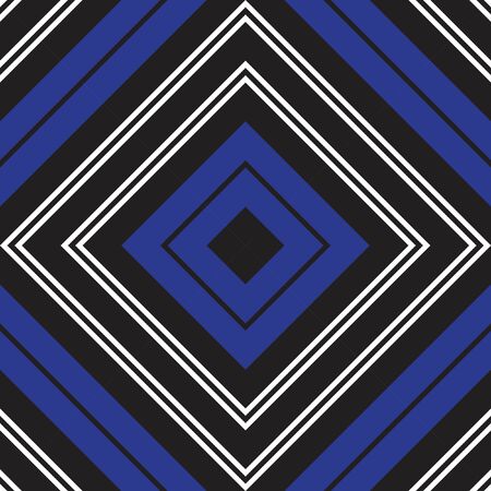 Blue Argyle diagonal striped seamless pattern background suitable for fashion textiles, graphicsのイラスト素材