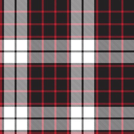 Red Plaid, checkered, tartan seamless pattern suitable for fashion textiles and graphicsのイラスト素材