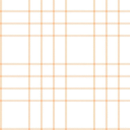 Orange Plaid, checkered, tartan seamless pattern suitable for fashion textiles and graphicsのイラスト素材