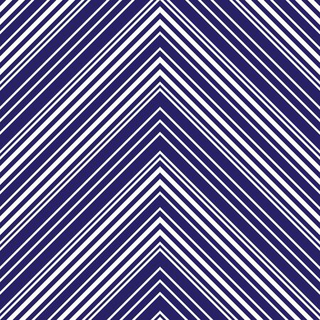 Blue Chevron diagonal striped seamless pattern background suitable for fashion textiles, graphicsのイラスト素材