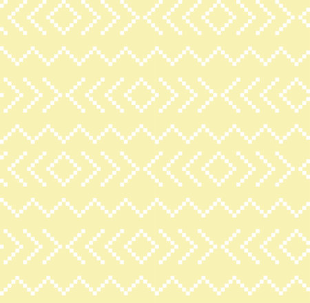 Yellow Christmas fair isle pattern background for fashion textiles, knitwear and graphics