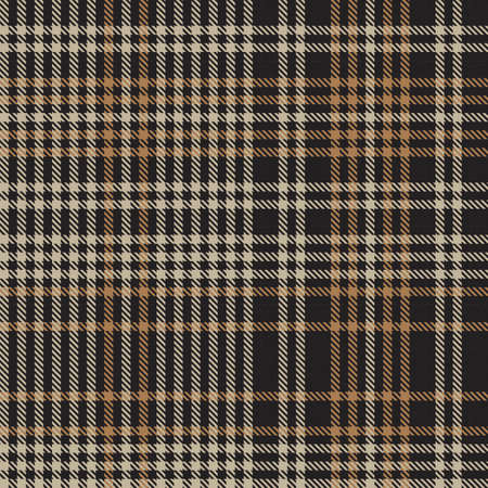 Brown Glen Plaid textured seamless pattern suitable for fashion textiles and graphicsのイラスト素材