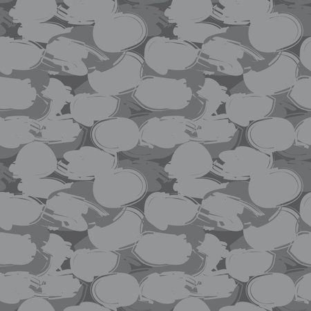Grey Camouflage abstract seamless pattern background suitable for fashion textiles, graphics