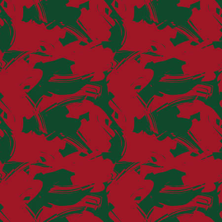 Christmas Camouflage abstract seamless pattern background suitable for fashion textiles, graphicsのイラスト素材