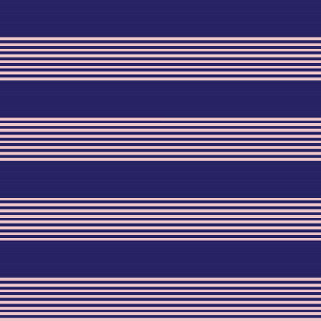 Pink and Navy Horizontal striped seamless pattern background suitable for fashion textiles, graphics