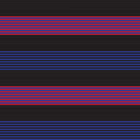 Red and Blue Horizontal striped seamless pattern backgroundのイラスト素材
