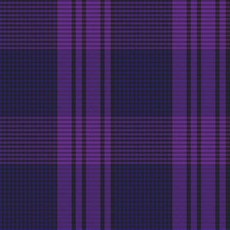 Purple Glen Plaid textured seamless pattern suitable for fashion textiles and graphicsのイラスト素材