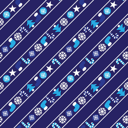 Christmas Blue Holiday seamless pattern background for website graphics, fashion textiles