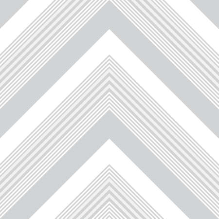 White Chevron diagonal striped seamless pattern background suitable for fashion textiles, graphicsのイラスト素材