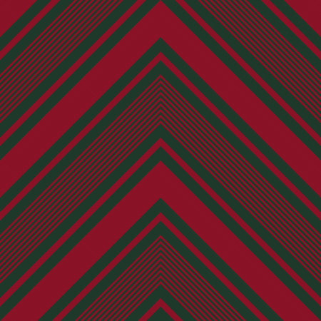 Christmas Chevron diagonal striped seamless pattern background suitable for fashion textiles,...