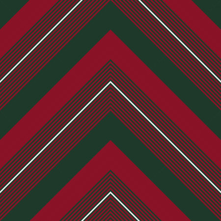 Christmas Chevron diagonal striped seamless pattern background suitable for fashion textiles,...