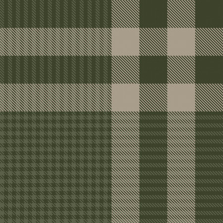 Green Glen Plaid textured seamless pattern suitable for fashion textiles and graphics