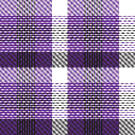 Purple Glen Plaid textured seamless pattern suitable for fashion textiles and graphics