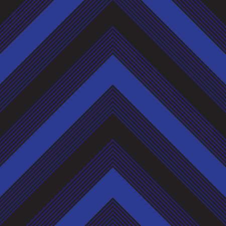 Blue Chevron diagonal striped seamless pattern background suitable for fashion textiles, graphicsのイラスト素材