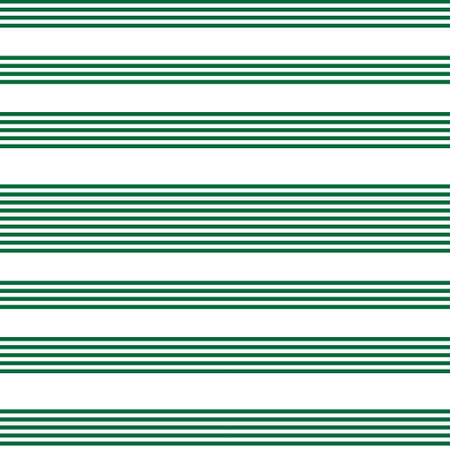 Green Horizontal striped seamless pattern background suitable for fashion textiles, graphicsのイラスト素材